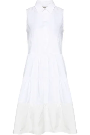 HERNO Pleat-detail shirt dress