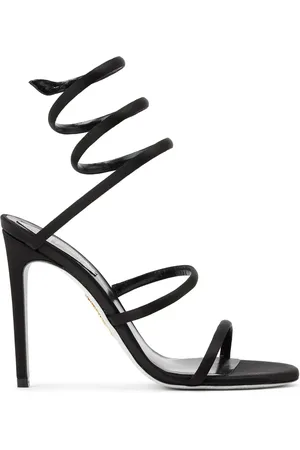 RENE CAOVILLA Cleo satin sandals