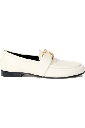 Proenza Schouler Logo-plaque leather loafers