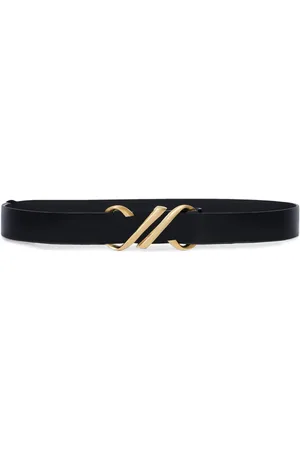 Proenza Schouler Monogram-plaque leather belt