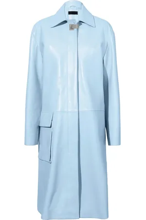 Proenza Schouler Billie lacquered leather coat
