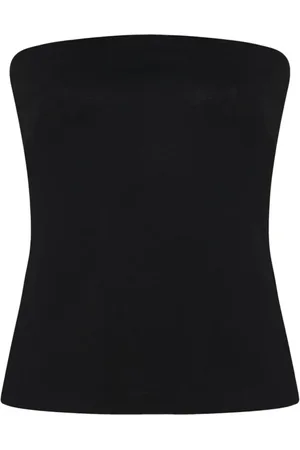 ROSETTA GETTY Strapless EcoVero™-blend top