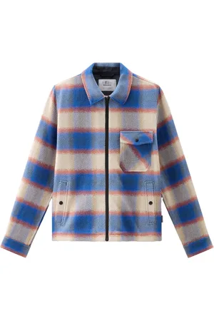 Woolrich Timber plaid cotton overshirt