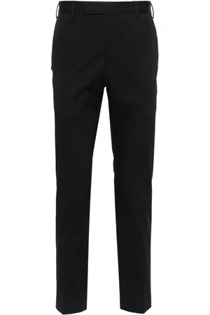 PT Torino Pressed-crease slim-fit trousers
