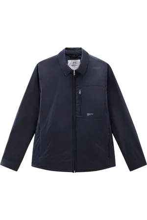 Woolrich Padded zip-up shirt jacket