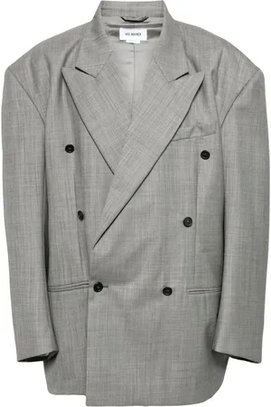 Hed Mayner Double-breasted wool blazer