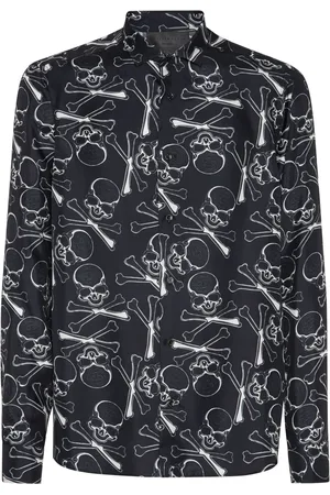 Philipp Plein Skull&Bones silk shirt