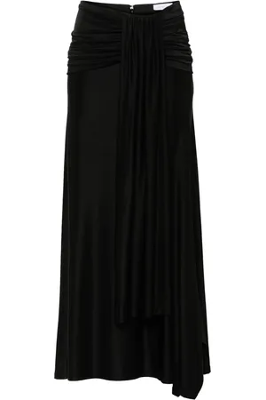 Paco rabanne Drape-detail maxi skirt