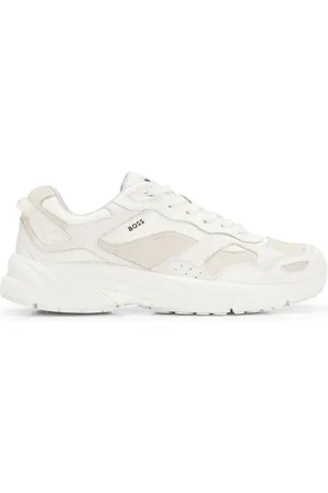 HUGO BOSS Logo-print leather sneakers