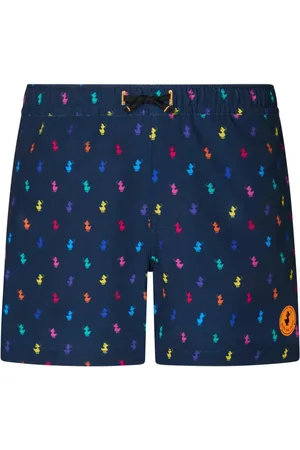 save the duck Getu logo-print swim shorts
