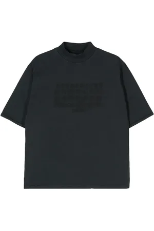 Maison Margiela Numbers-embroidery cotton T-shirt