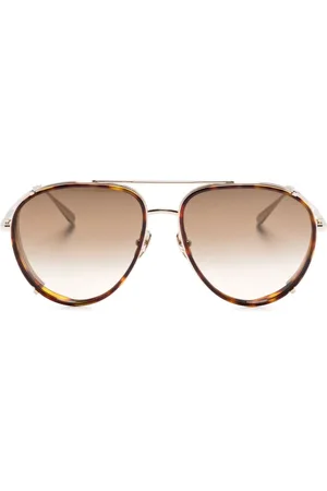 Linda Farrow Dimitri pilot-frame sunglasses