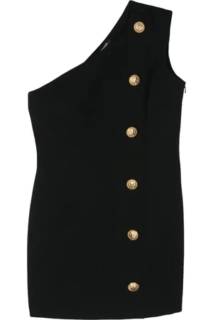 Balmain One-shoulder mini dress