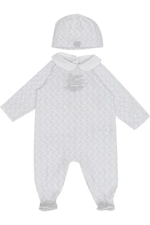 Etro Paisley-print jersey babygrow (set of two)