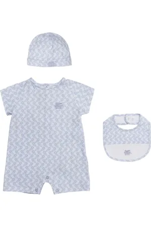 Etro Paisley-print jersey romper (set of three)