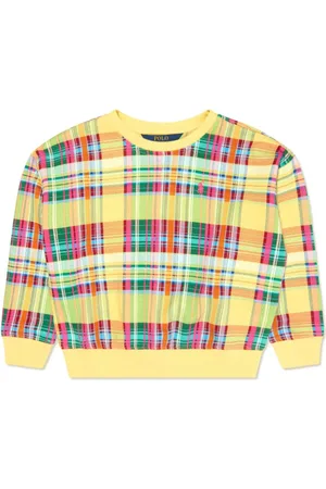 Ralph Lauren Polo Pony plaid sweatshirt