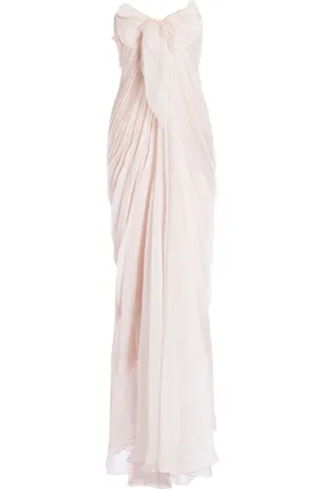 MARIA LUCIA HOHAN Lyna bow-embellished gown