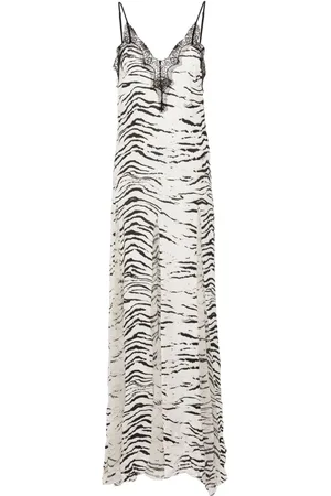 Elisabetta Franchi Animal-print maxi dress