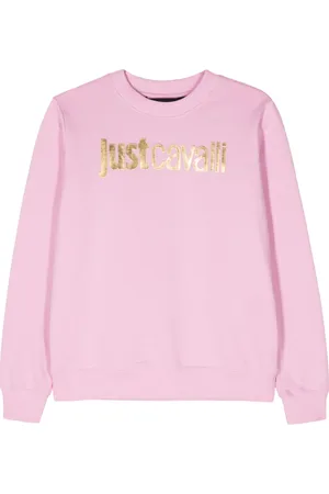 Roberto Cavalli Logo-print cotton sweatshirt