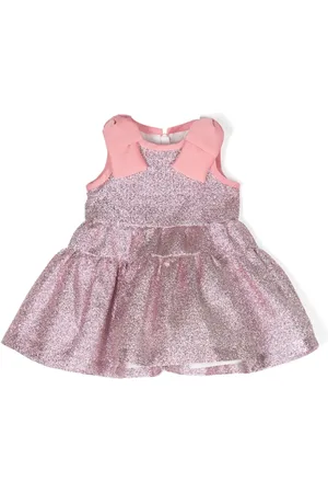 HUCKLEBONES LONDON Glitter tiered dress set