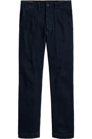 Ralph Lauren Straight-leg cotton trousers