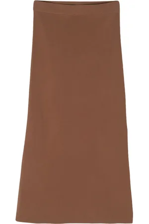 Rails Side-slit knitted skirt