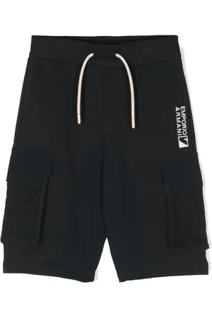 Emporio Armani Logo-embroidered shorts