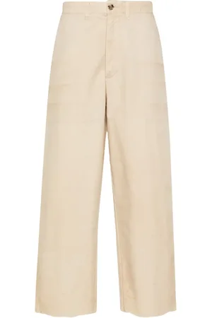 Golden Goose Tapered-leg cotton trousers