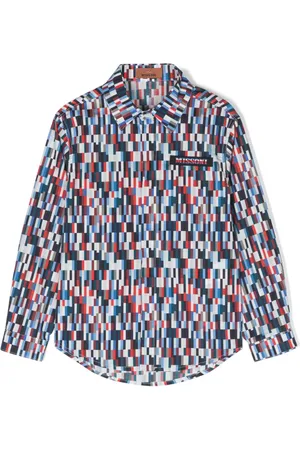 Missoni Geometric-print cotton shirt