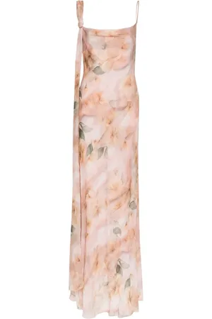 BLUMARINE Floral-print maxi dress