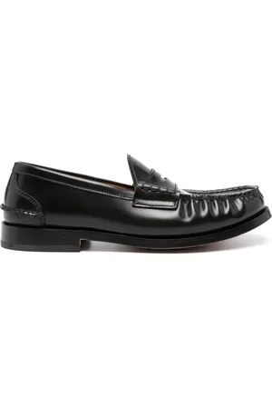 Premiata Penny-slot leather loafers