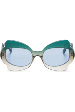 Marni Monumental gate oversize-frame sunglasses