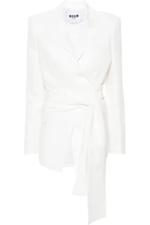 Msgm Bow-detail blazer