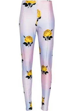 MERYLL ROGGE Floral-print skinny trousers