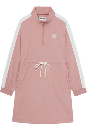 Chocoolate Logo-appliqu?? drawstring dress