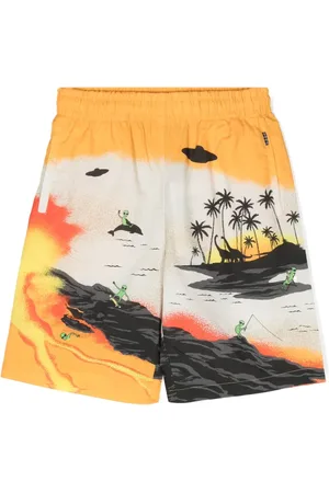 Molo Adi illustration-print shorts