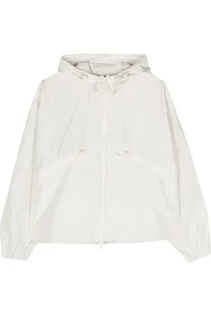Moncler Logo-appliqué hooded jacket