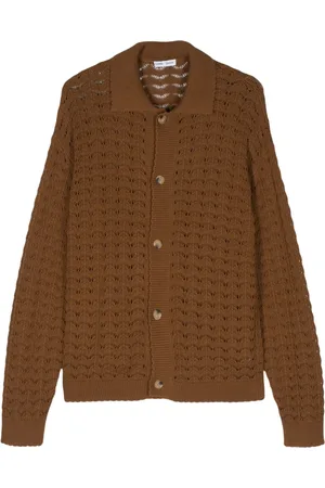CMMN SWDN Einar crochet-knit cardigan