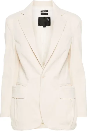 R13 Shrunken single-breasted blazer