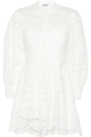 CHARO RUIZ IBIZA Franca broderie-anglaise mini dress