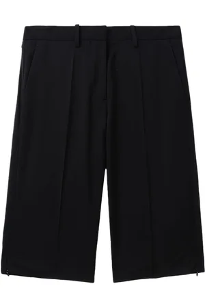 Helmut Lang Pleat-detail tailored shorts