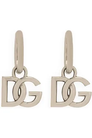 Dolce & Gabbana DG-logo hoop earrings
