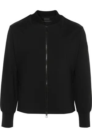 Moncler Logo-appliqu?? bomber jacket