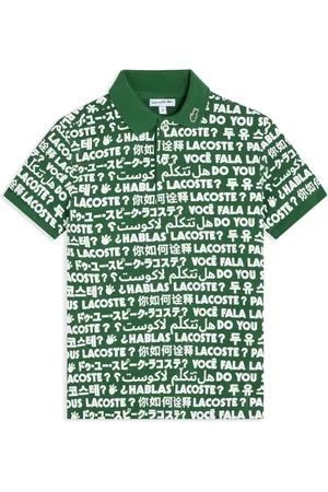 Lacoste Logo-print cotton polo shirt