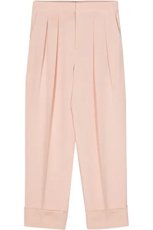 Giorgio Armani Glitter-detail silk trousers