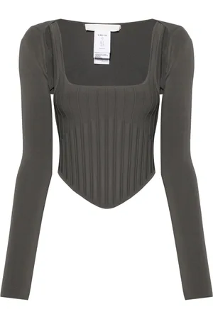 DION LEE Ventral two-part corset top