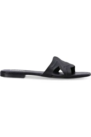 Karl Lagerfeld Brio Signature leather slides