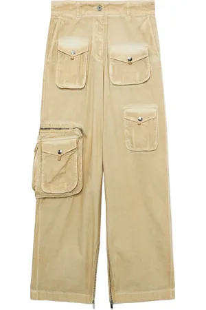 Halfboy Faded cotton cargo trousers