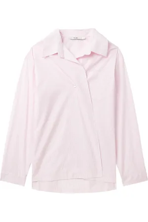 B+AB Asymmetric cotton shirt