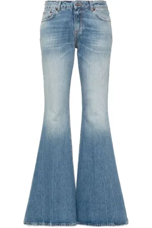 haikure Distressed wide-leg jeans